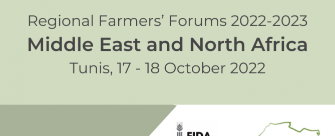 WFO at the Regional Farmers' Forum Middle East and North Africa