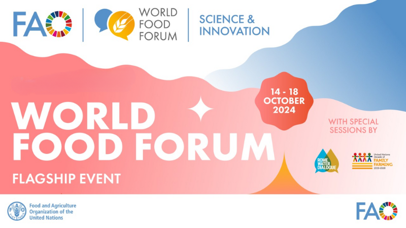 WFO at the World Food Forum Flagship Event 2024